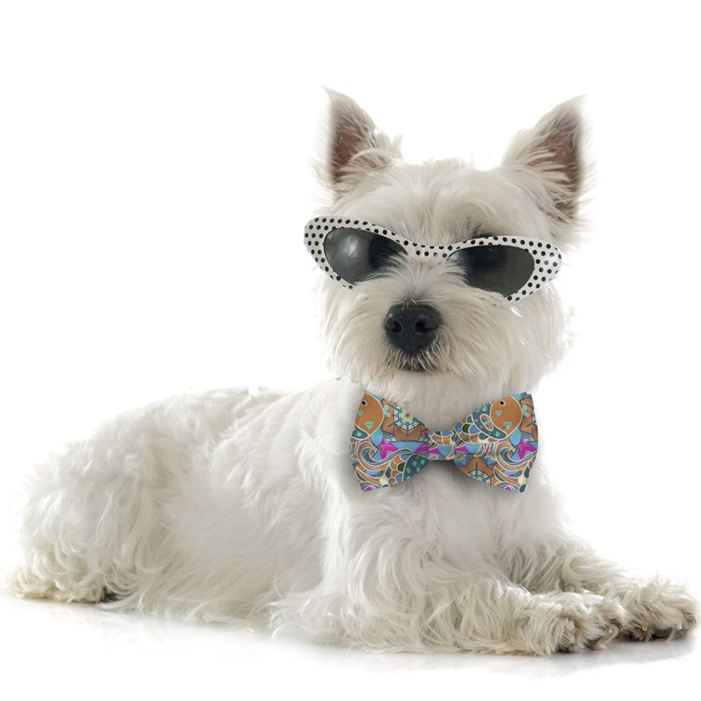 Bow Tie Spiderman Cotton Adjustable Bowtie for Mens, Boys and Pets